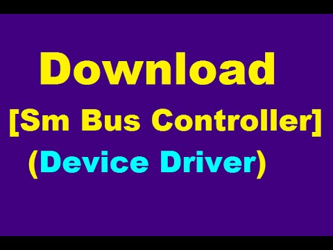 Fix Sm Bus Controller Driver