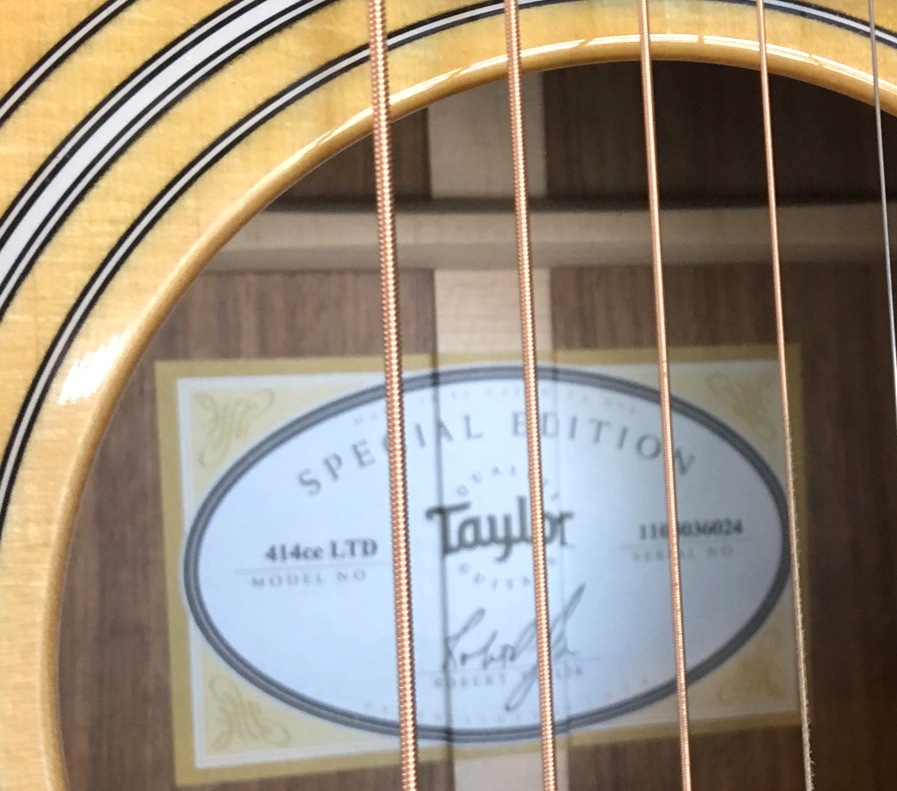 Taylor Guitar Serial Number Search